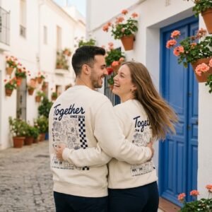 Sudadera personalizada para parejas · Nuestra historia